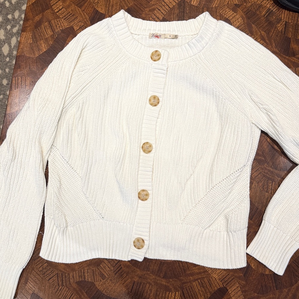 Faherty Sunwashed Fisherman Cardigan